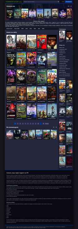 Skærmbillede torrent-stop.org