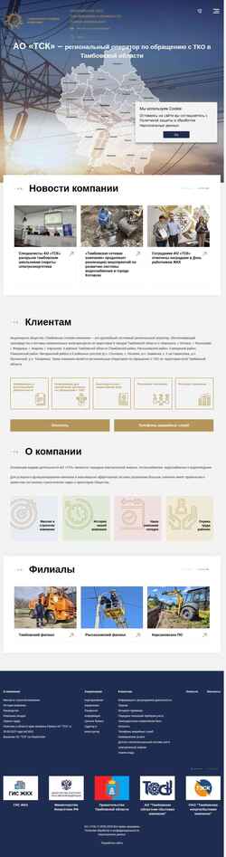 Screenshot tsktmb.ru