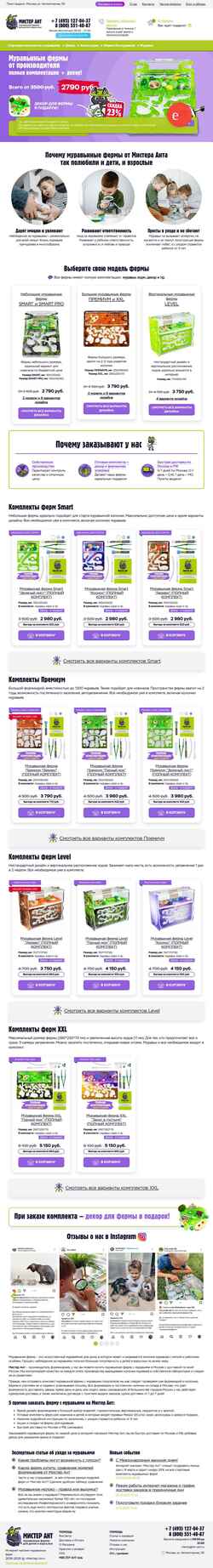 Screenshot mr-ant.ru