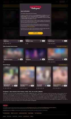 Екранна снимка erogames.com