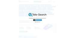 Снимак екрана tele-searching.com
