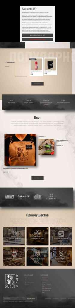 Στιγμιότυπο οθόνης burleyshop.ru