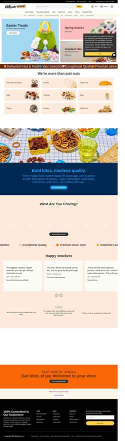Képernyőkép nuts.com