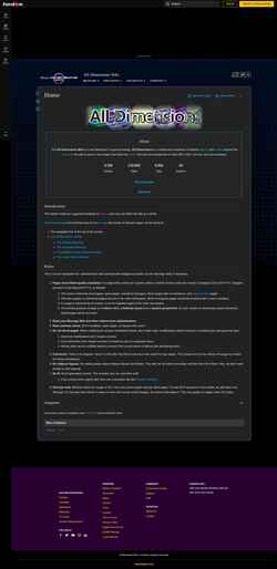 Снимак екрана alldimensions.fandom.com
