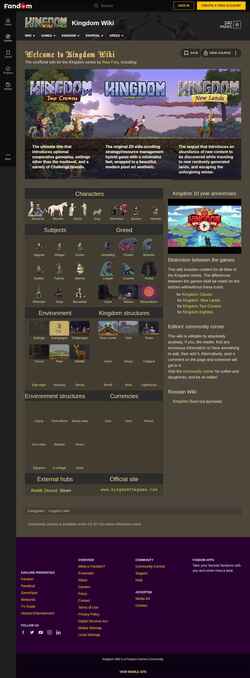 Ekran görüntüsü kingdomthegame.fandom.com