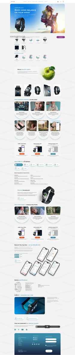 Snimka zaslona healbe.com