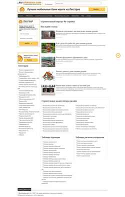 Captură de ecran ru-stroyka.com