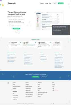 Скриншот paperpile.com