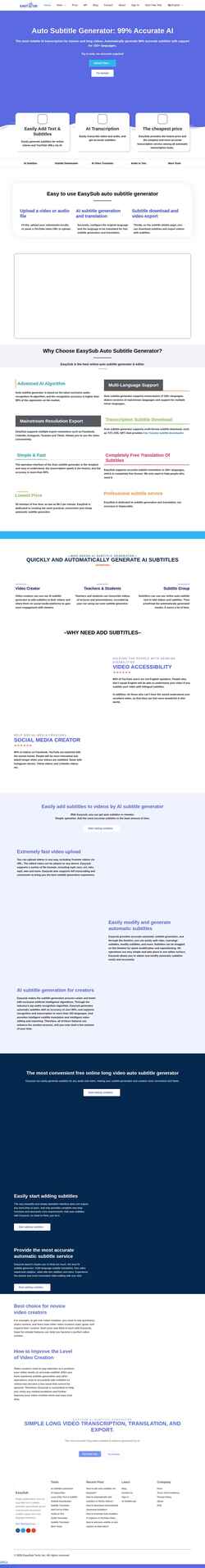 Captura de pantalla easyssub.com
