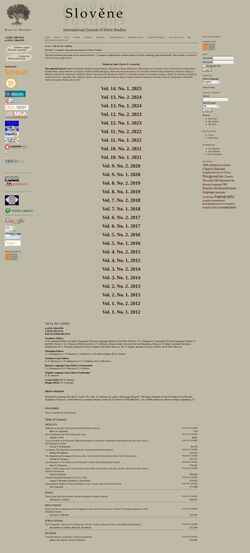 Screenshot slovene.ru