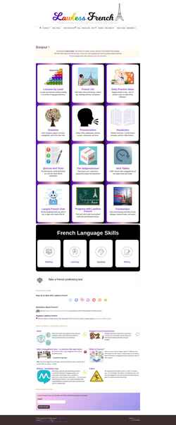 Captura de pantalla lawlessfrench.com
