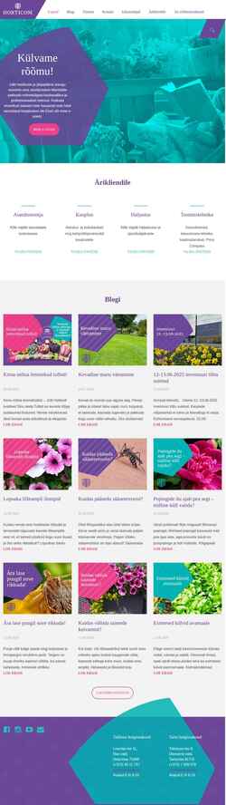 Снимак екрана horticom.ee