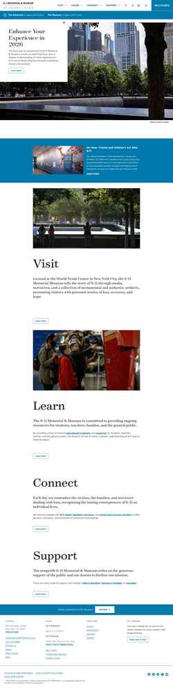Снимак екрана 911memorial.org