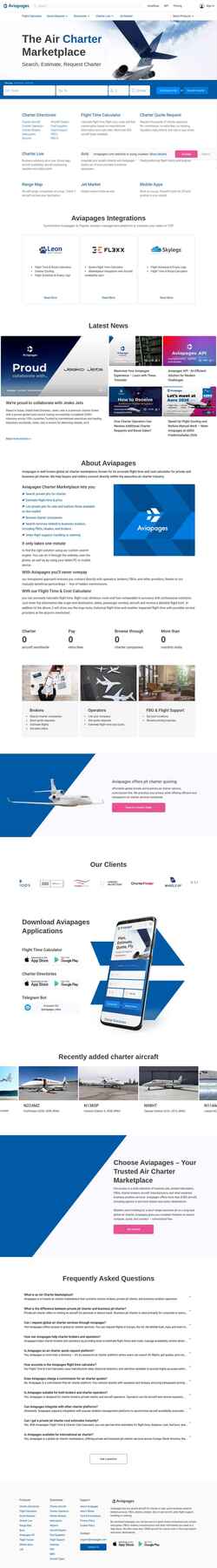 Skærmbillede aviapages.com
