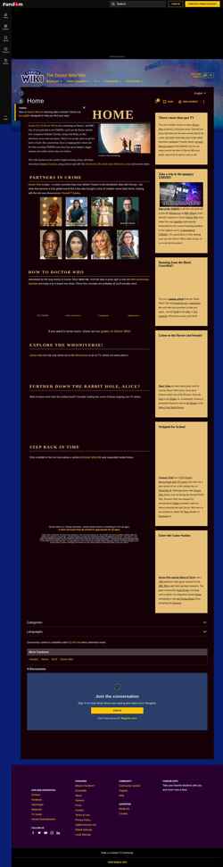 Captura de pantalla tardis.fandom.com