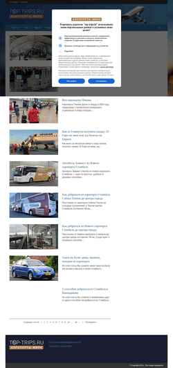 Screenshot top-trips24.ru