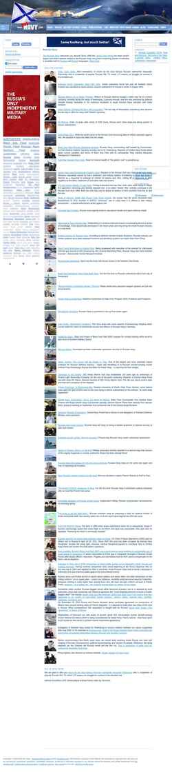 Screenshot rusnavy.com