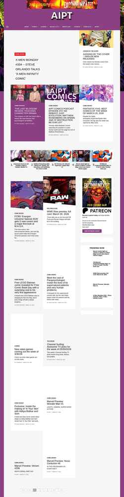 Ekraanipilt aiptcomics.com