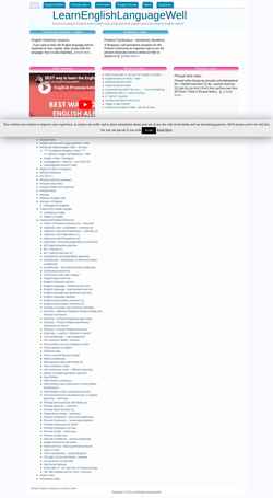 Screenshot learnenglishlanguagewell.com