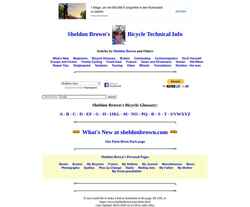 Ekrānuzņēmums sheldonbrown.com