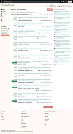 Captura de tela academia.stackexchange.com