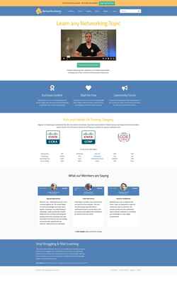 Snimka zaslona networklessons.com