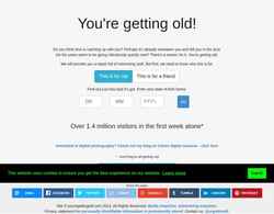 Снимак екрана you.regettingold.com