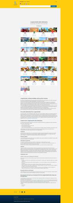 Скриншот en.langenscheidt.com