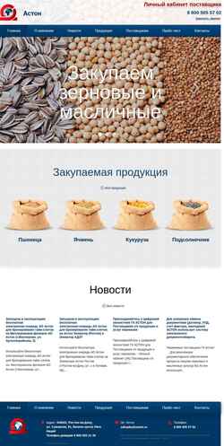 Снимак екрана astontd.ru