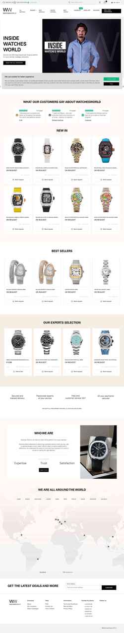 Ekran görüntüsü watchesworld.com