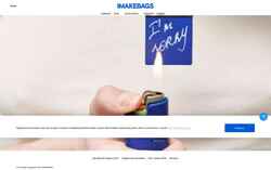 Screenshot imakebags.com