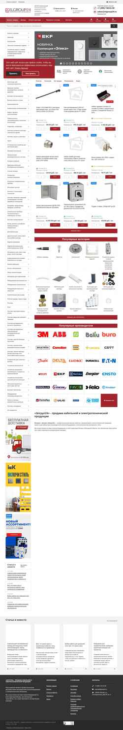 Skærmbillede elgroup24.ru