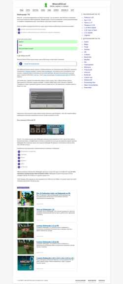 Captura de pantalla minecraft10.net
