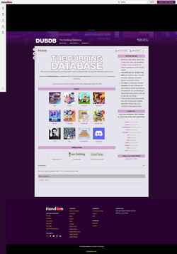 Screenshot dubdb.fandom.com