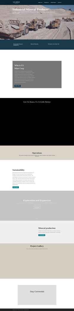 Ekran görüntüsü usminecorp.com