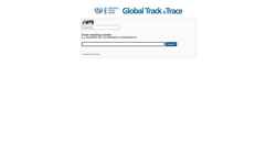 Snímka obrazovky globaltracktrace.ptc.post