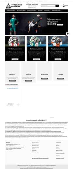Снимак екрана select-rus.ru