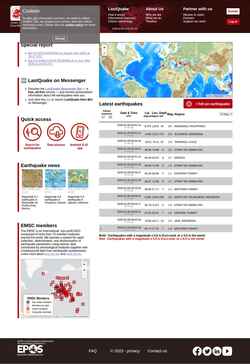 Zrzut ekranu emsc-csem.org
