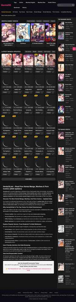 Captura de pantalla hentai18.net
