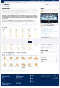 Ekraanipilt ks.echr.coe.int