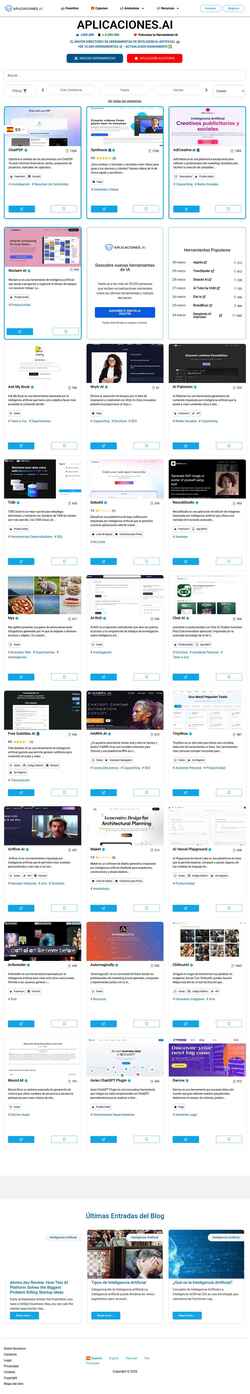 Captura de pantalla aplicaciones.ai