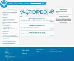 Captura de tela altopedia.net
