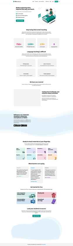 Captura de pantalla teflhandbook.com