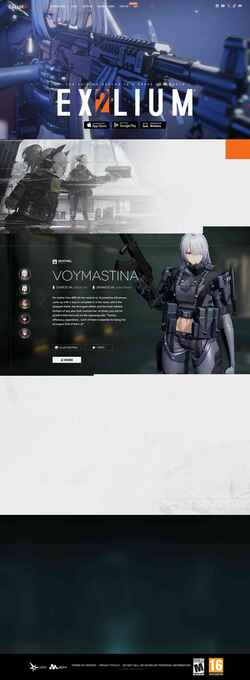 Captura de pantalla gf2exilium.sunborngame.com