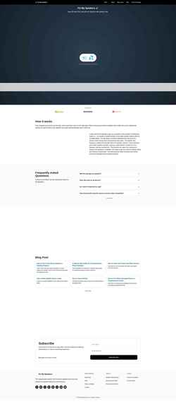 Screenshot fixmyspeakers.com
