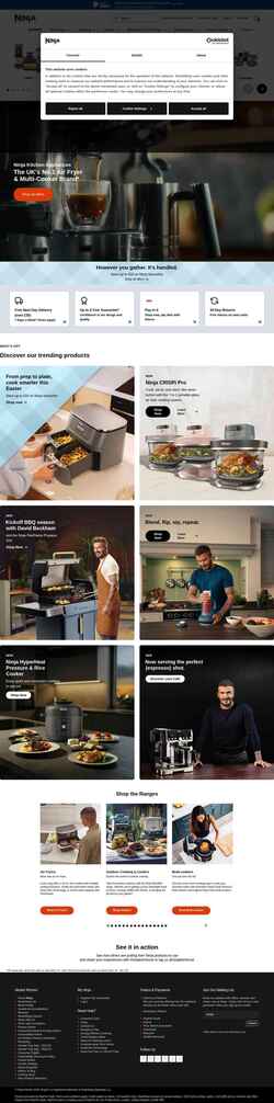 Zrzut ekranu ninjakitchen.co.uk