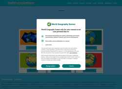 Skærmbillede world-geography-games.com