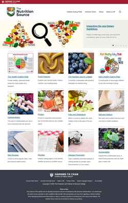 Screenshot nutritionsource.hsph.harvard.edu
