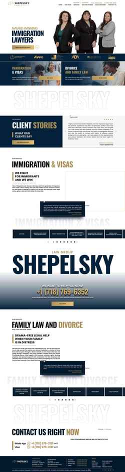 Skærmbillede shepelskylaw.com