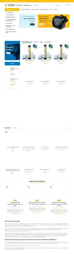 Screenshot saltecs.ru